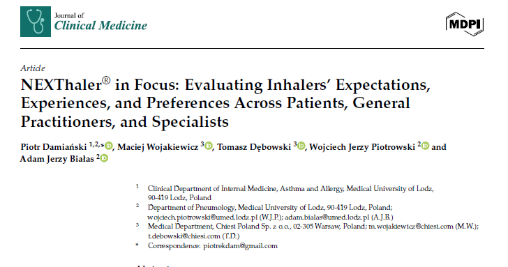 Artykuł lek. Piotra Damiańskiego opublikowany w „Journal of Clinical Medicine”